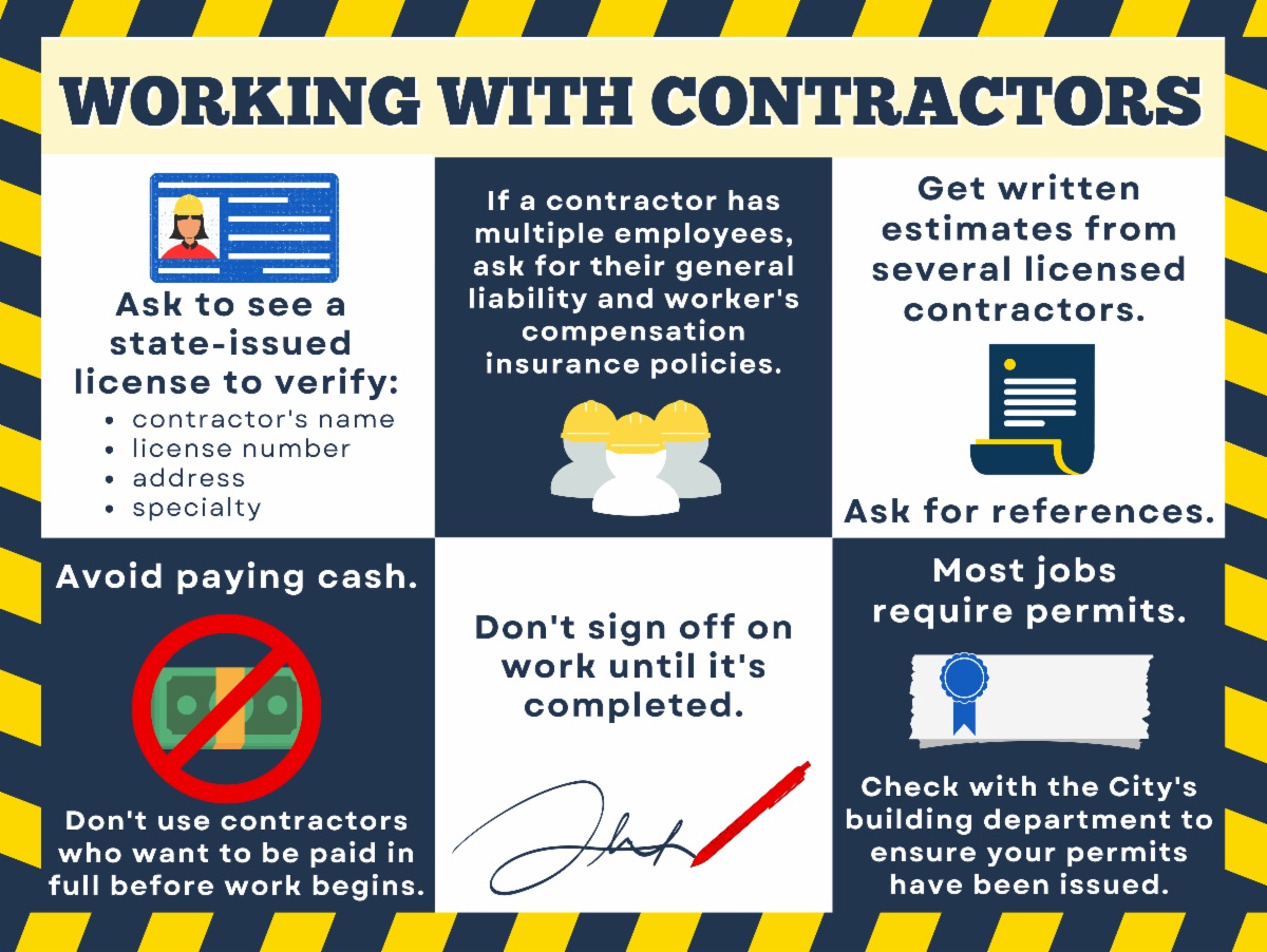 Contractor Tips Warning Signs